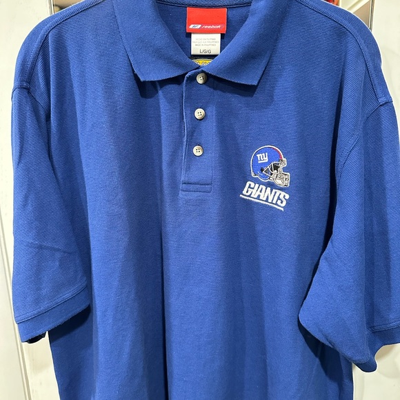 Vintage New York Giants Reebok Polo Shirt - Picture 3 of 6